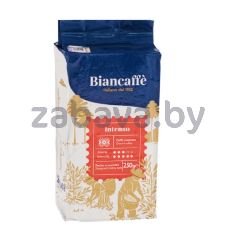 Кофе молотый Biancaffe Intenso, 250 г