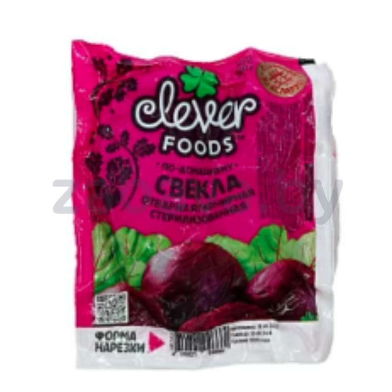 Свекла Clever Foods отварн., гарнирн., целая, 500 г