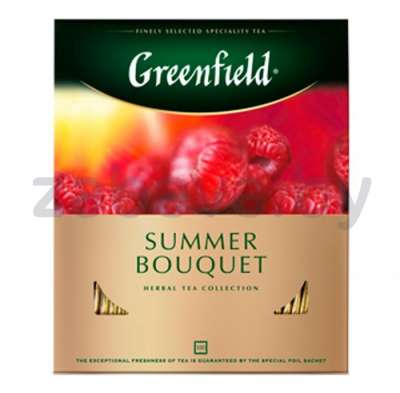 Чай травяной Greenfield Summer Bouquet, 100 пакетиков