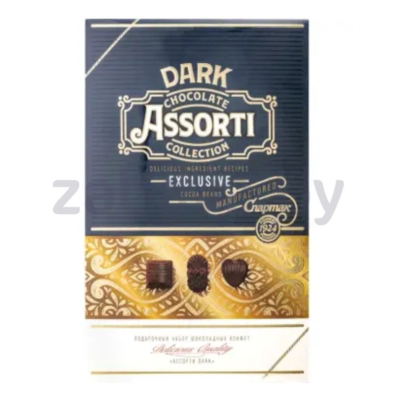 Набор шоколадных конфет «Спартак» Assorti Dark, 169 г