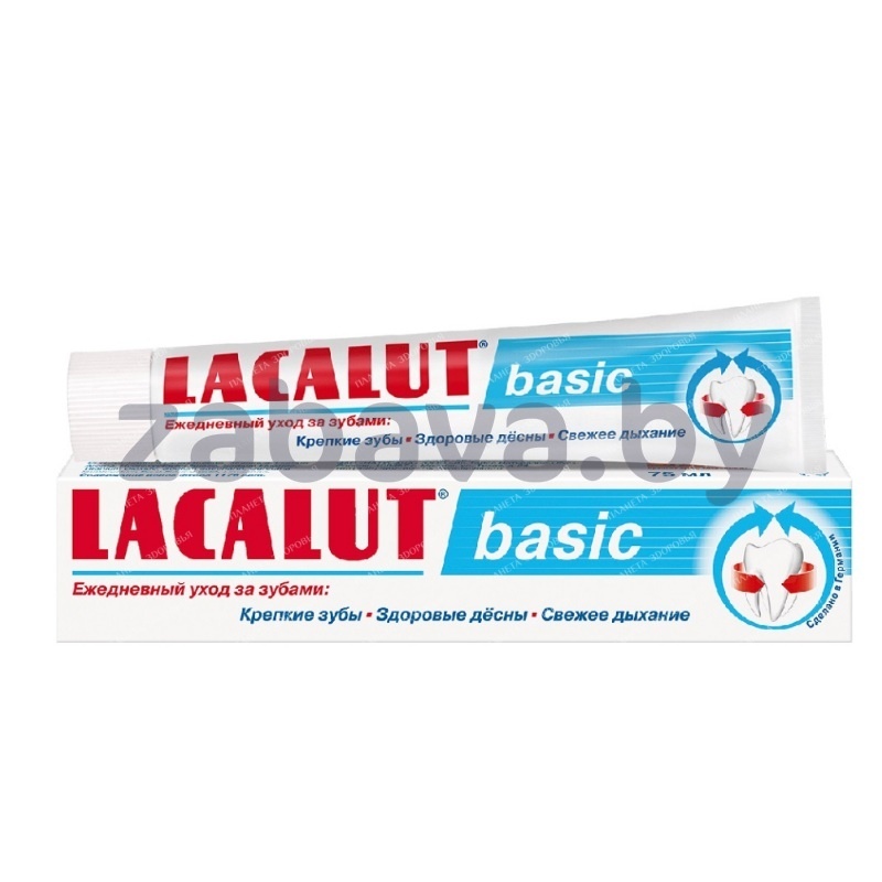 Зубная паста Lacalut Basic, 75 мл