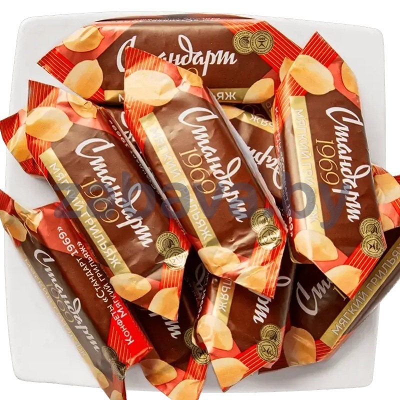 Конфеты «Стандарт 1969», мягкий грильяж, РБ, 1 кг