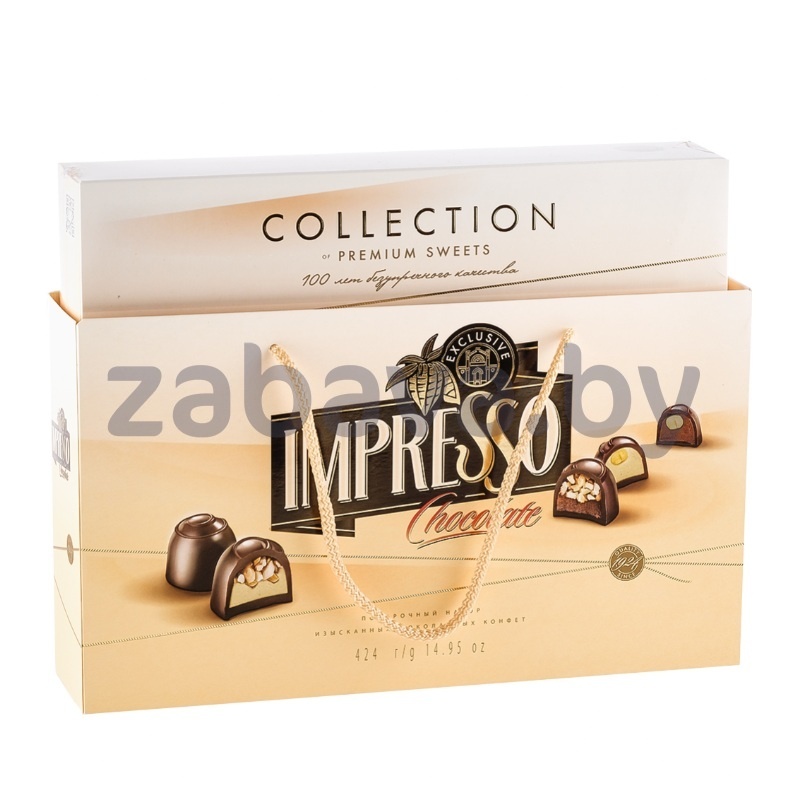 Набор конфет Impresso Premium, бежевый, 424 г