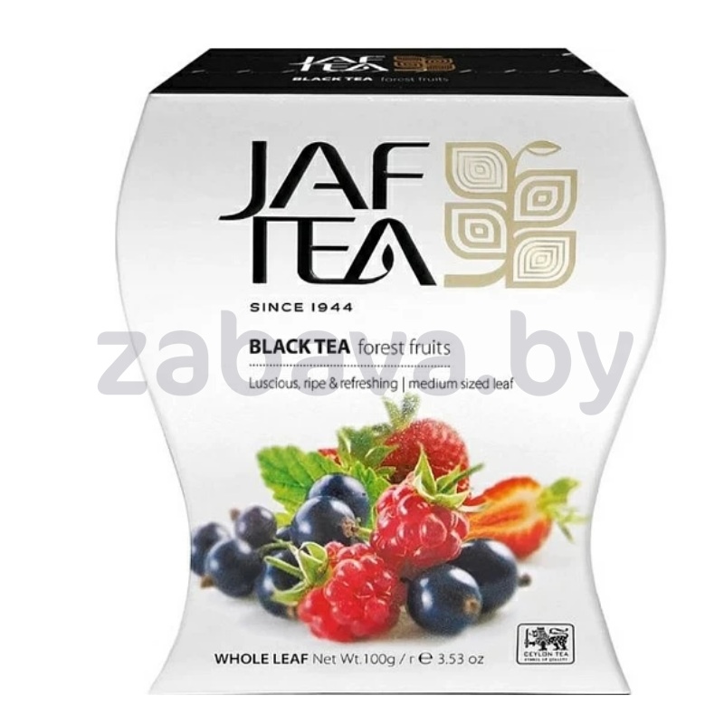 Чай Jaf Tea Forest Fruit, черный, лесн. ягоды, 100 г