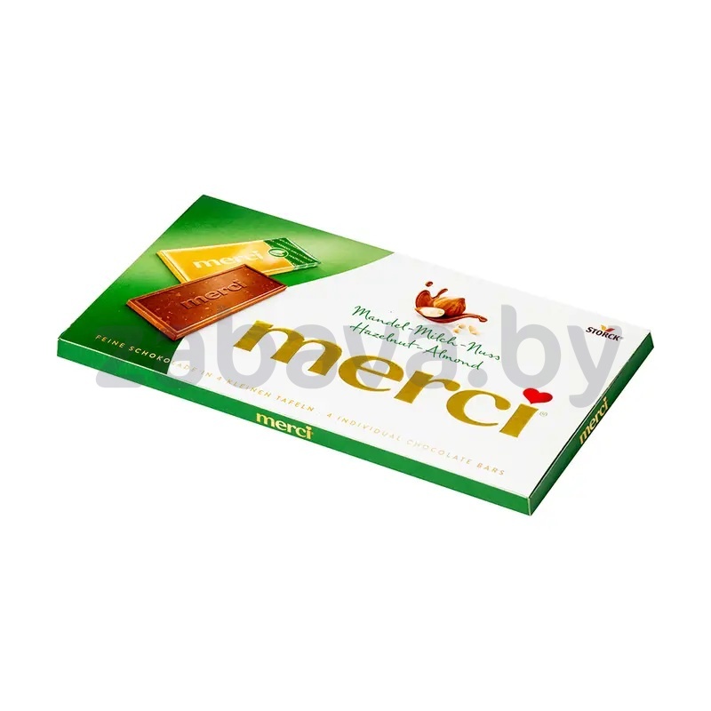 Шоколад Merci, 100 г, в ассорт.