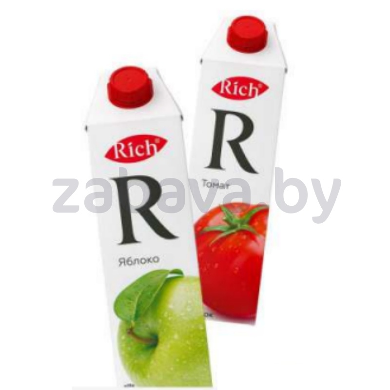 Сок Rich, яблоко или томат, 1 л