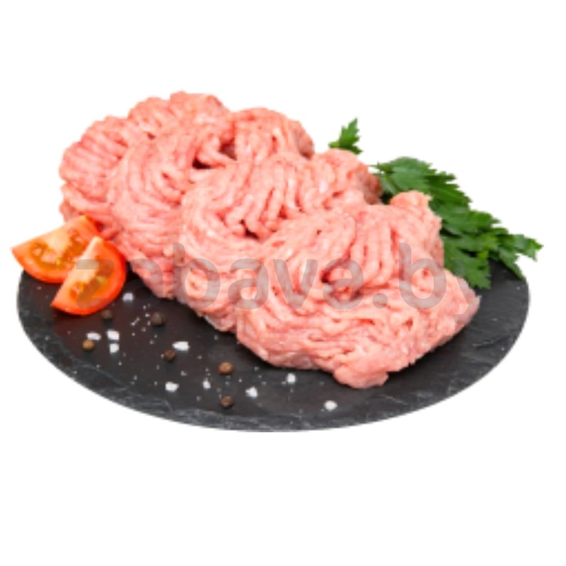 Фарш куриный со шпиком, п/ф, охл., 1 кг
