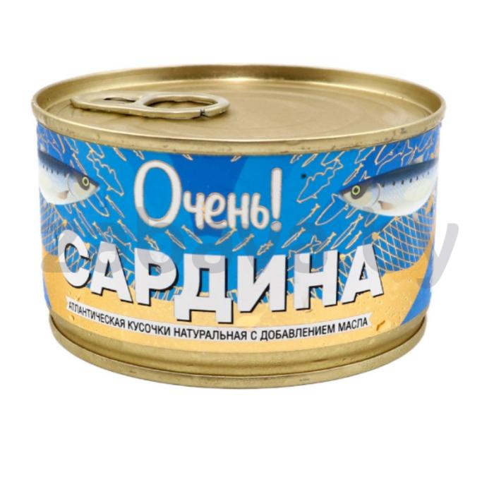 Скумбрия атл. «Очень!», куски, 230 г