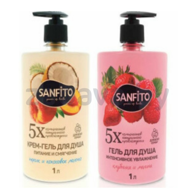 Гель для душа Sanfito, 1 л