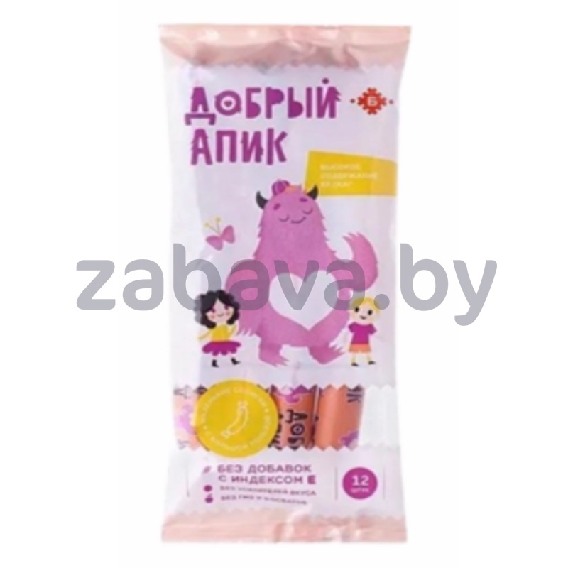 Сосиски «Добрый Апик», в/с, «Бресткий» МК, 430 г