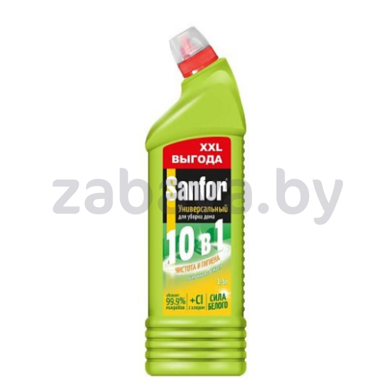 Средство чистящее Sanfor, 1,5 л, в ассортименте