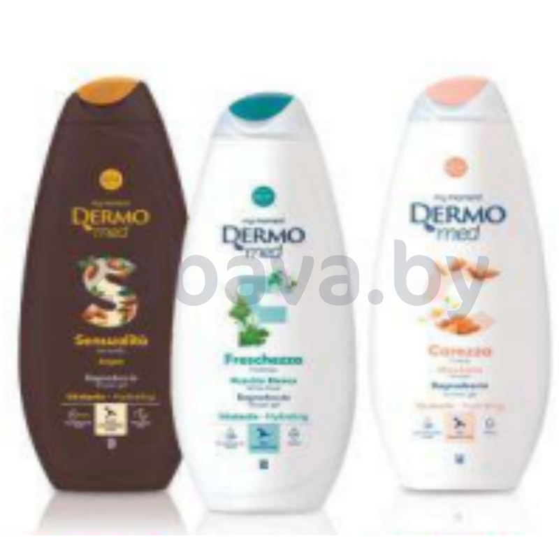 Гель д/душа Dermomed, 450 мл, в ассорт.