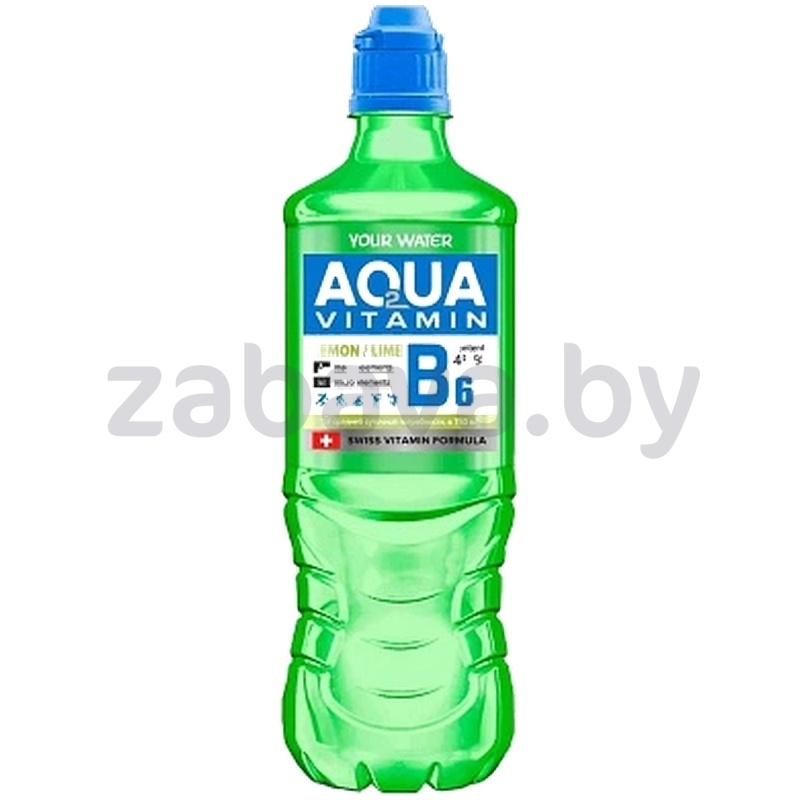 Напиток Your Water Vita Aqua Vitamin, негаз., лимон-лайм, 0,75 л