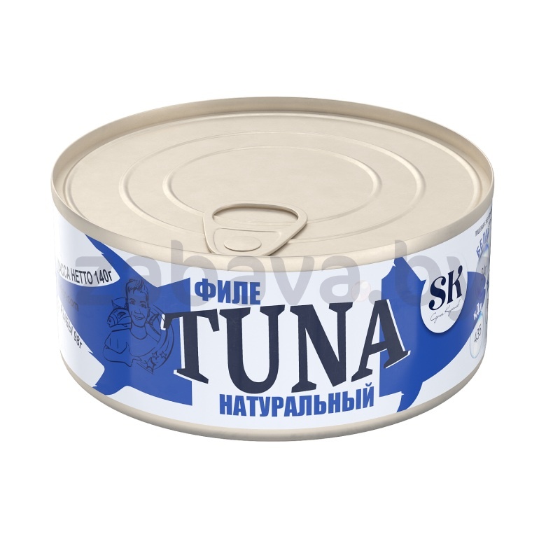 Тунец, филе, Sk, 140 г