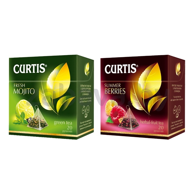 Чай Curtis, Fresh Mojito или Summer Berries, 20 пак.