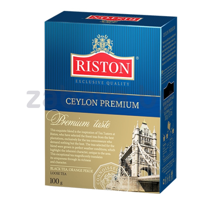 Чай Riston Ceylon Premium, черный, 100 г