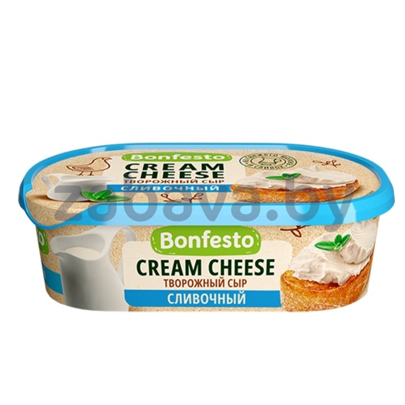 Сыр мягкий Bonfesto Cream Cheese, сливочный, 140 г