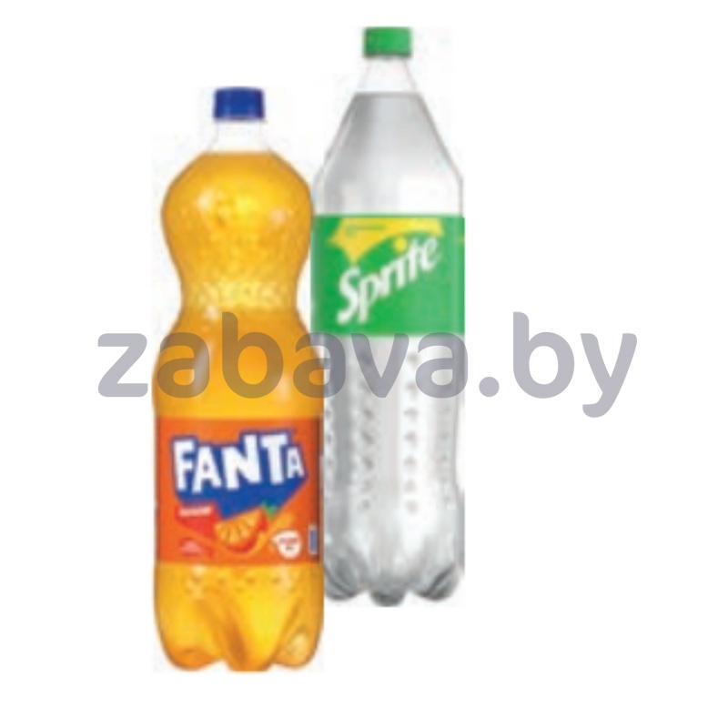 Напиток Sprite или Fanta, 2 л