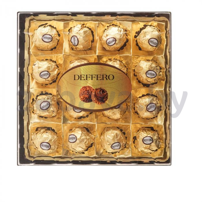 Конфеты Deffero, в молочном шоколаде с арахисом, 200 г