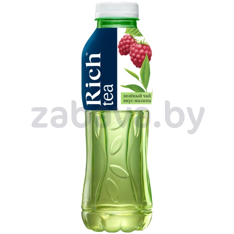 Напиток Rich, зел. чай и малина, 0,5 л