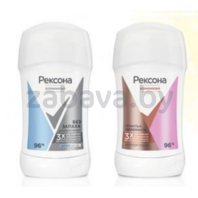 Антиперсперант-карандаш «Рексона клиникал», 40 мл, в ассорт.