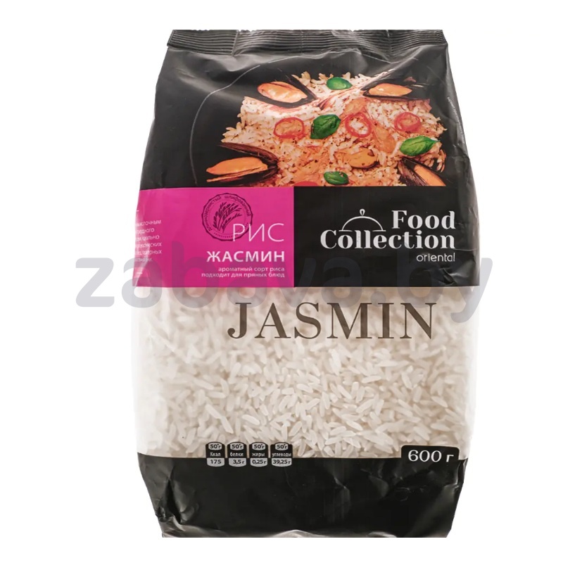 Рис Food Collection, жасмин, 600 г