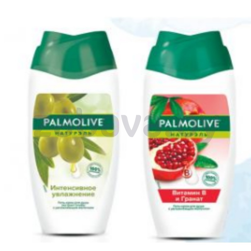 Гель-крем для душа Palmolive, олива или гранат, 250 мл