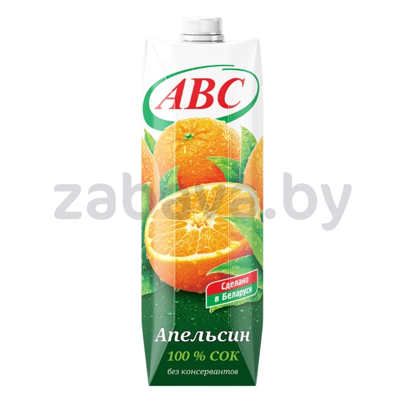 Сок ABC апельсиновый, 1 л