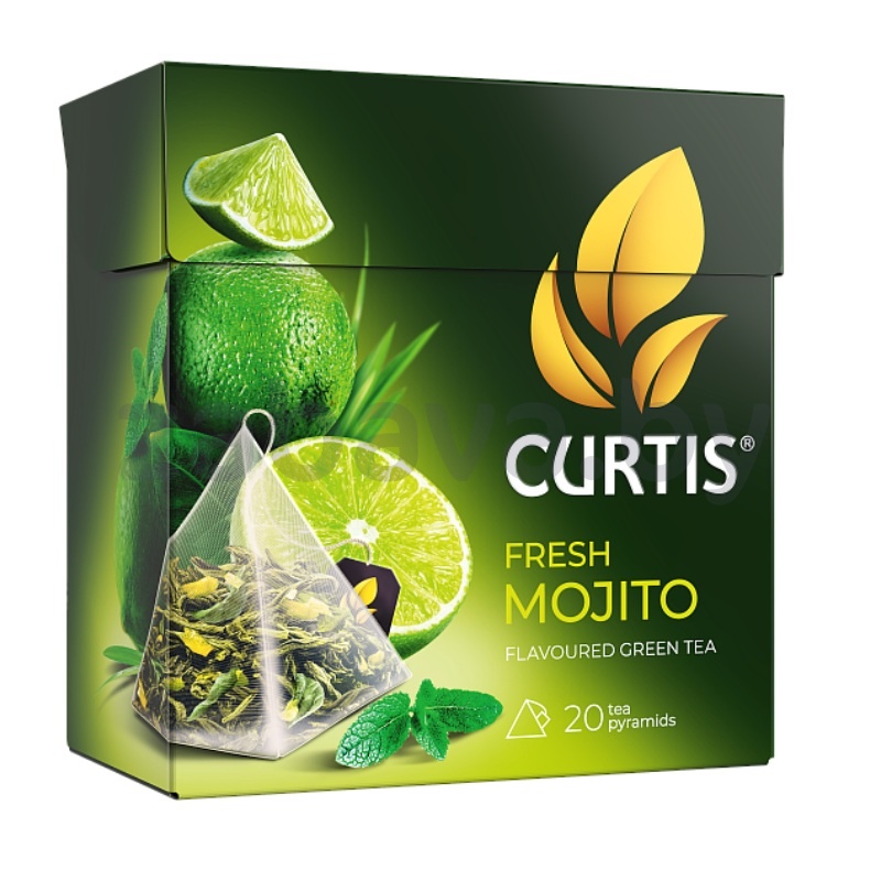 Чай Curtis Fresh Mojito, 20 пир.
