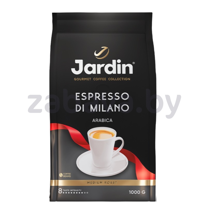 Кофе черный Jardin, Espresso Di Milano, в зернах, 1 кг