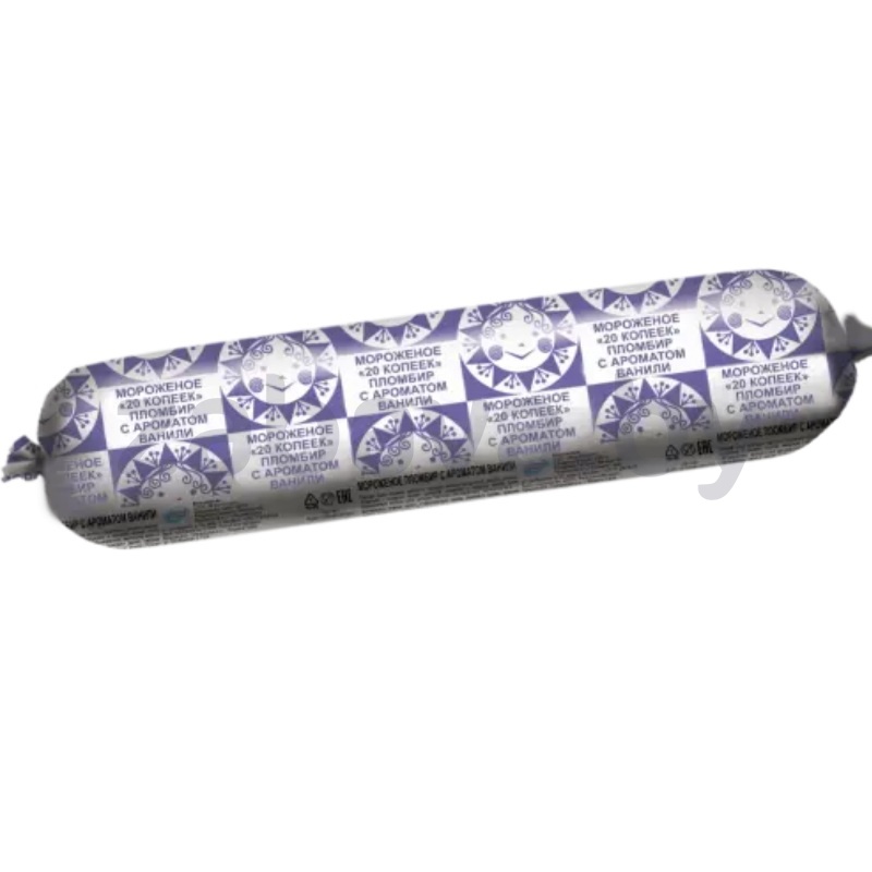 Мороженое «20 копеек» пломбир с ар. ванили, 500 г