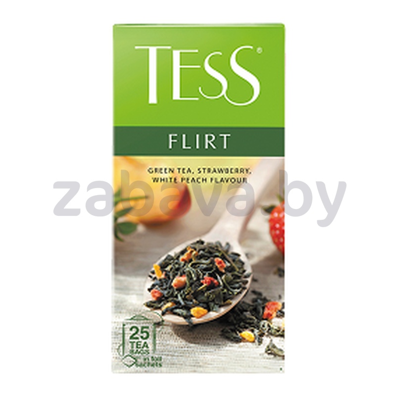 Чай Tess Flirt, зелёный, 25 пак. по 1,5 г