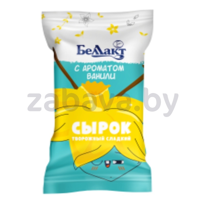 Сырок «Беллакт», творожный, сладк., с ар. ванили, 7%, 100 г