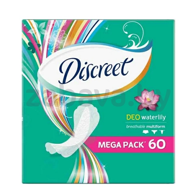 Прокладки Discreet, 60 шт., в ассорт.