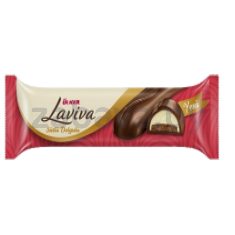 Шоколадный бисквит с молочной начинкой Laviva, 35 г