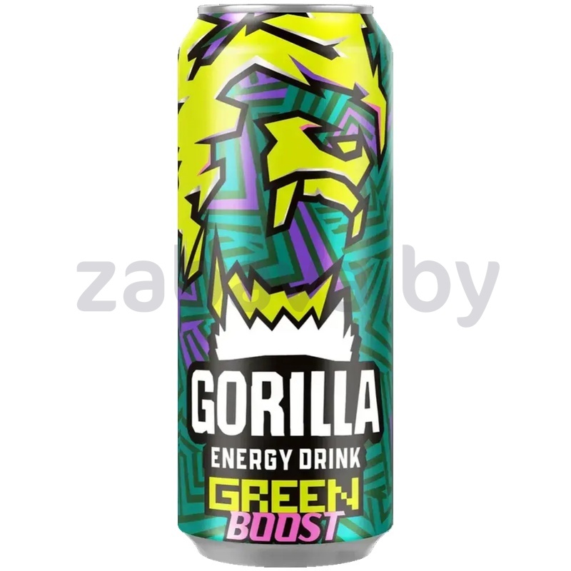Напиток энергетический Gorilla, Green Boost, 450 мл