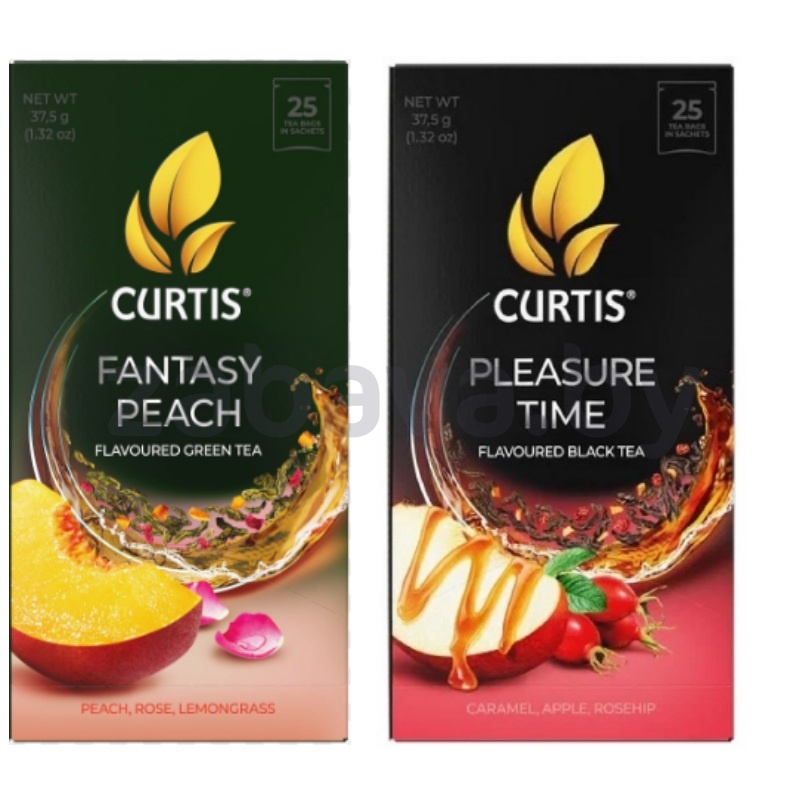 Чай Curtis Fantasy Peach или Pleasure Time, 25 пакет.