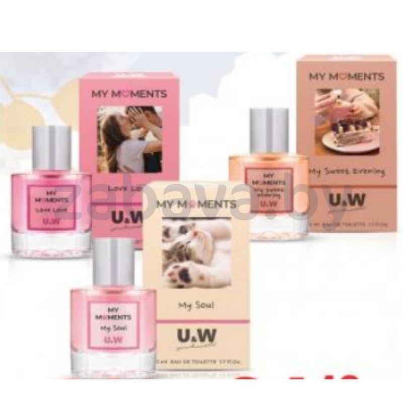 Женская туалетн. вода My Moments, 50 мл, в ассорт.