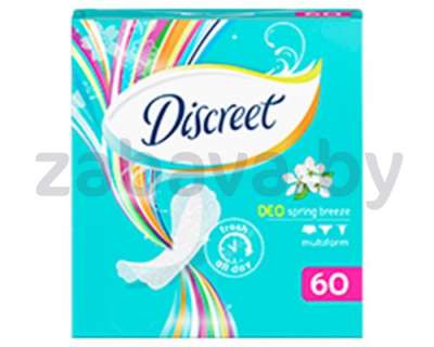 Прокладки Discreet, 60 шт., в ассорт.