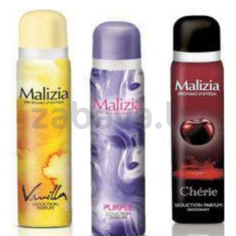 Дезодорант-аэрозоль Malizia, парфюмир., 100 мл, в ассорт.