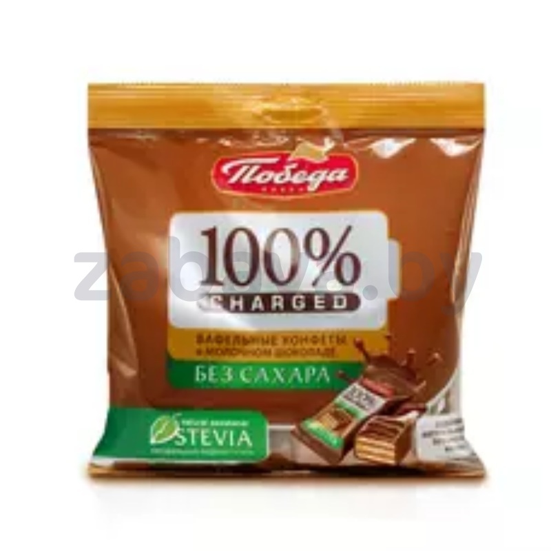 Конфеты ваф. «Победа», молочн. шоколад, б/сах., РФ, 150 г