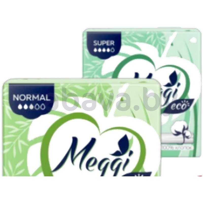 Тампоны Meggi Cotton, Normal или Super, 10 шт.