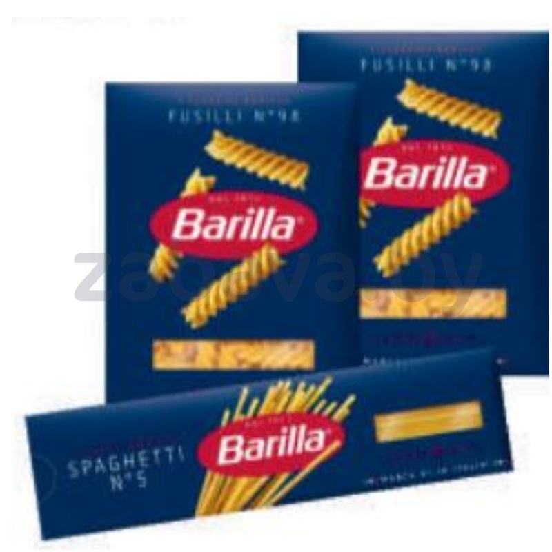 Макаронные изделия Barilla, фузилли/спагеттини, 450 г