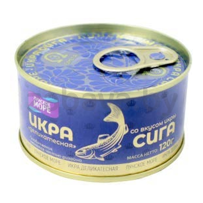 Икра «Лунское море», деликатесная, со вкусом икры сига, 120 г
