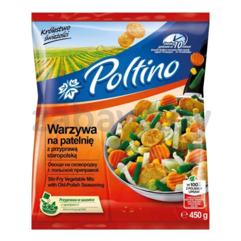 Овощи Poltino с римской приправой, зам., 450 г