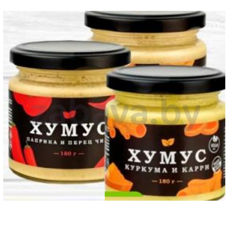 Хумус из нута «Малми групп», конс., 180 г, в ассорт.