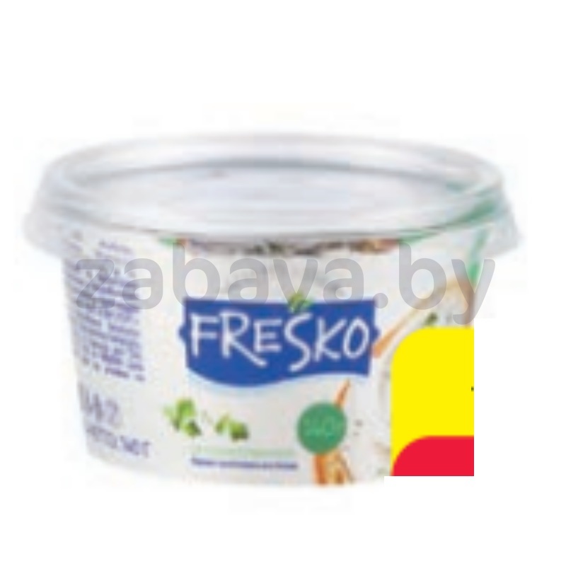 Сыр творожный Fresko, зелень, 140 г