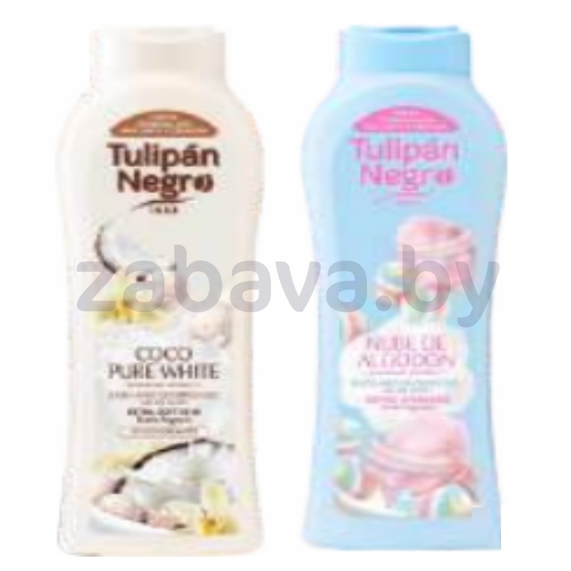 Гель для душа Tulipan Negro, 650 мл, хлопок или кокос