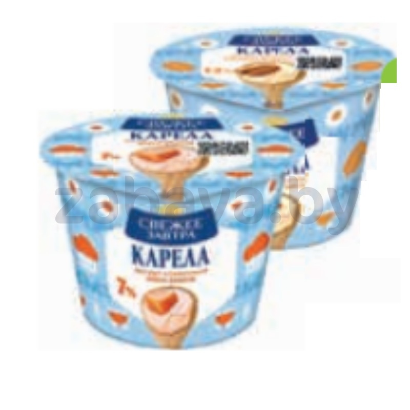 Йогурт «Свежее завтра», карела, кленовый пекан или крем-брюле, 180 г