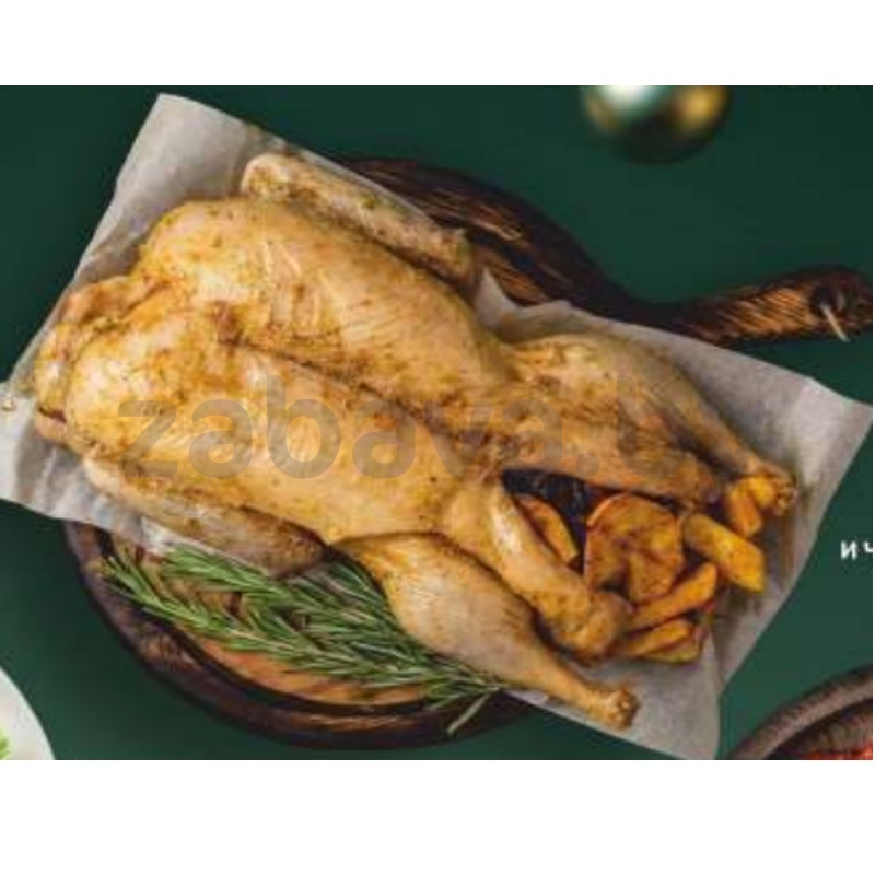 Утка с яблоками и черносливом для запекания, п/ф, 1 кг